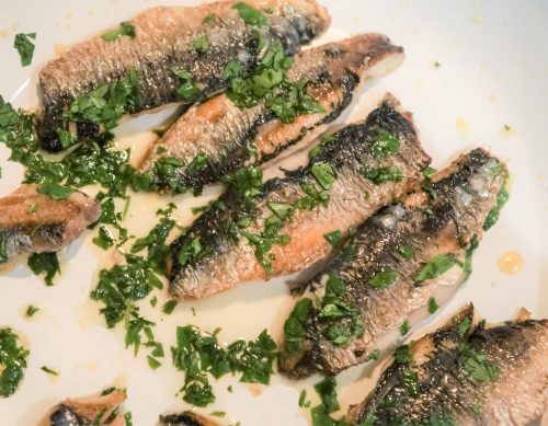 Sardines on toast